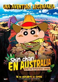 Shin Chan en Australia tras las esmeraldas verdes