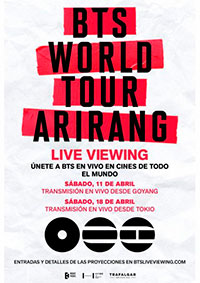 BTS world tour «Arirang»